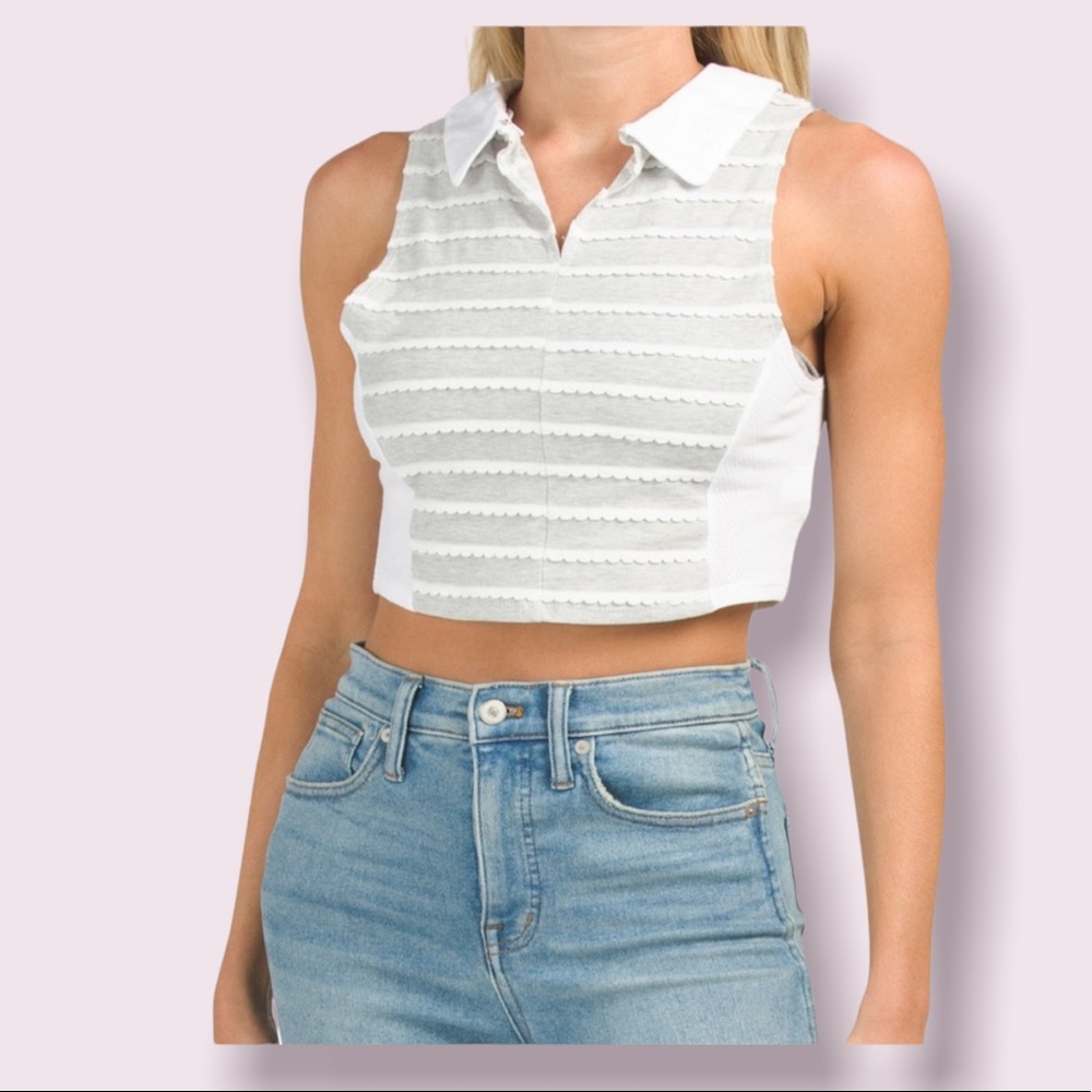 HOST PICK!! BCBGeneration Polo Knit Cropped Top